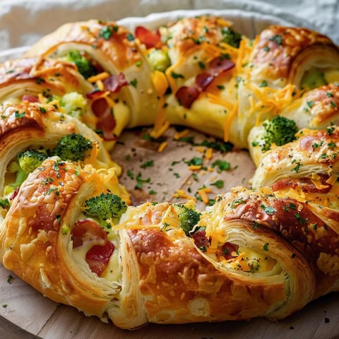 Couronne croustillante au fromage