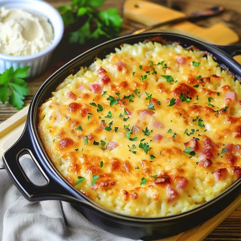 Gratin riz express