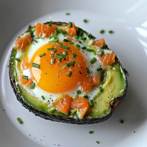 Avocat saumon œuf fait maison