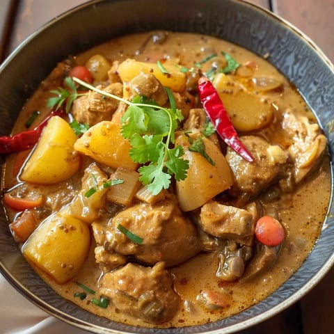 Curry Massaman au poulet