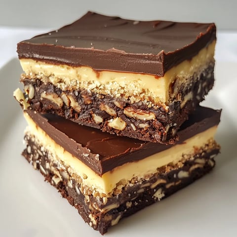 Délicieuses barres chocolatées Nanaimo