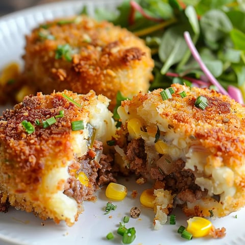 Croquettes maison dorées