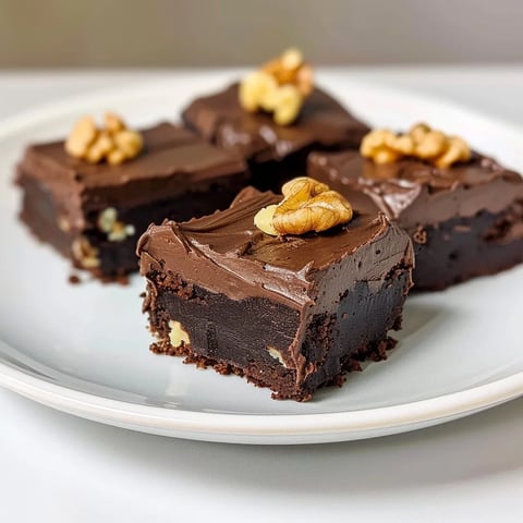 Fondants chocolat noix