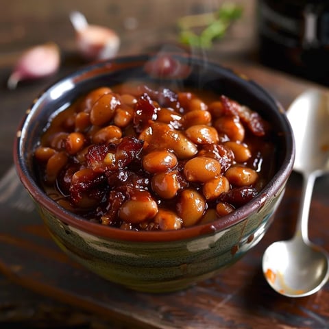 Lard mijoté avec fèves