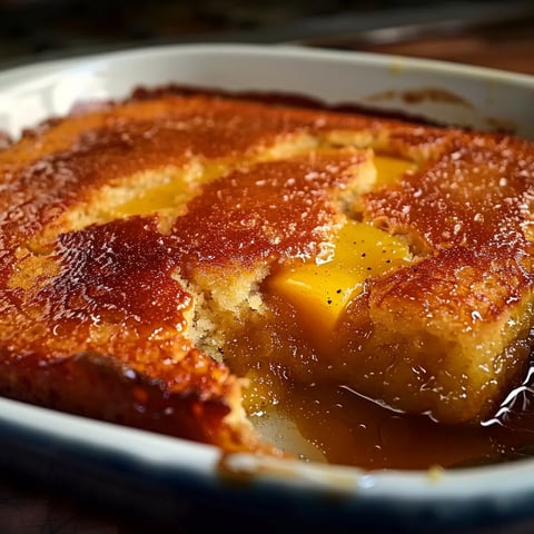 Mangue pudding sirop