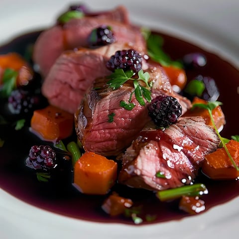 Chevreuil savoureux et tendre