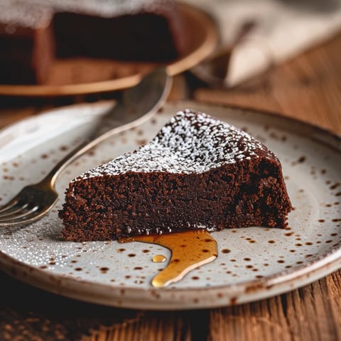 Délicieux gâteau fondant à la mélasse