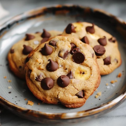 Chocolat bananes biscuits