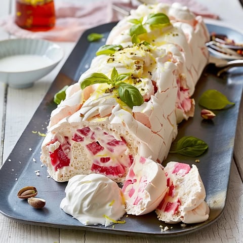 Roulée rhubarbe mascarpone