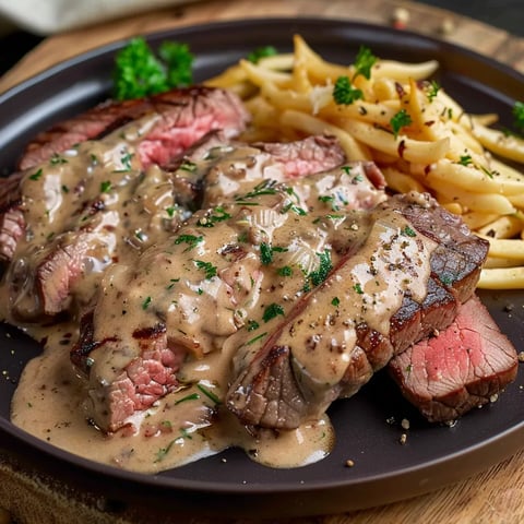 Bœuf Sauce Crémeuse