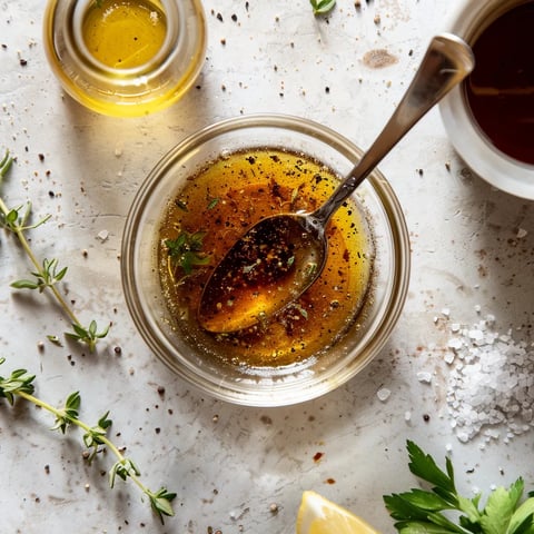 Vinaigrette douce au sirop d'érable