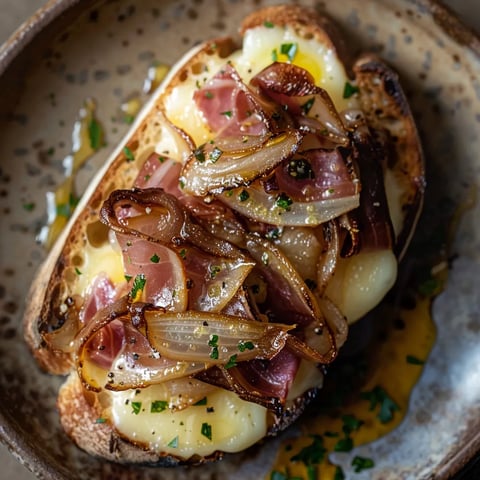 Pain croustillant Chabichou chutney