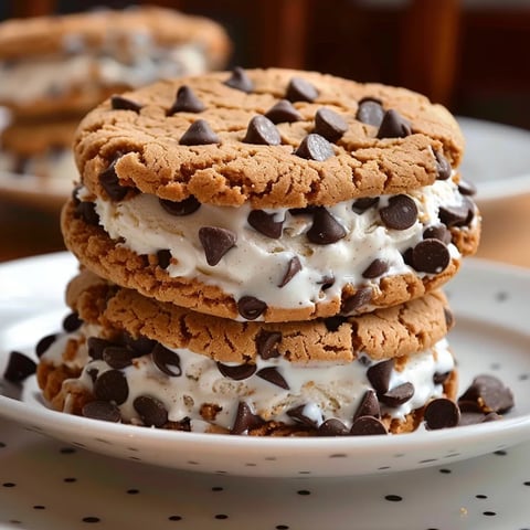 Savourez des cookies glacés chocolat