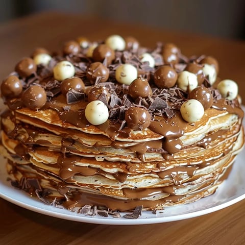 Délice de crêpes aux Maltesers