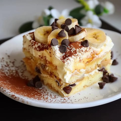 Tiramisu aux bananes facile