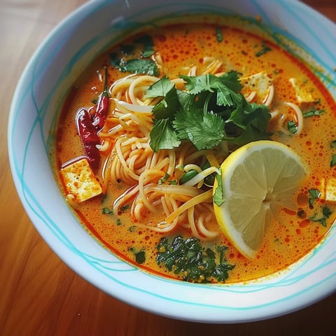 Laksa onctueuse épicée