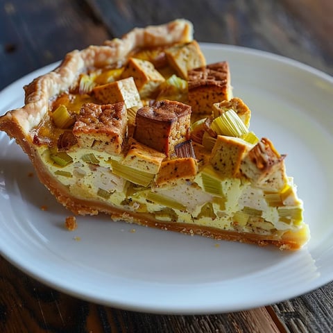 Tofu et poireaux savoureux