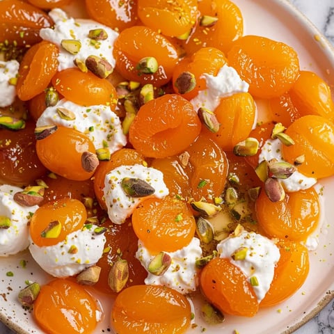 Abricots aux pistaches