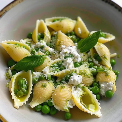 Pâtes farcies ricotta citron