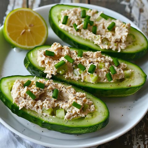 Thon en concombre frais