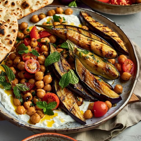 Aubergines épicées parfumées
