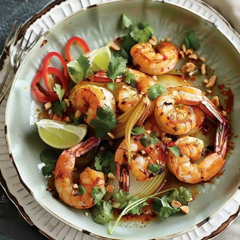 Cari fenouil crevettes
