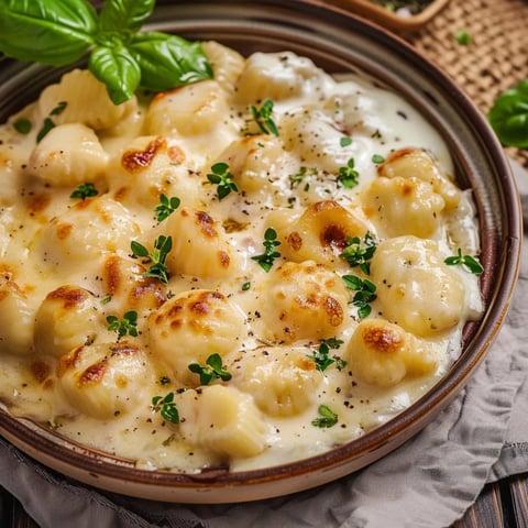 Gnocchis gratinés savoureux