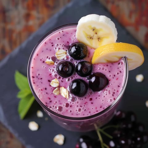 Cassis banane facile