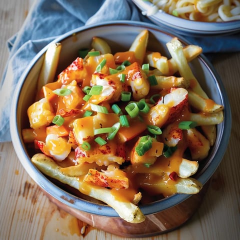 Un délicieux mélange de homard et fromage