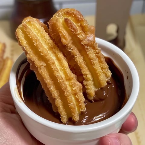 Délicieux churros croustillants