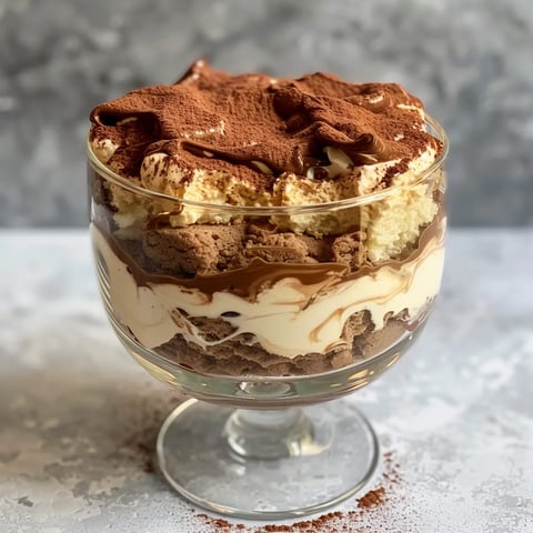 Nutella tiramisu rapide