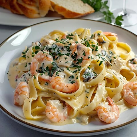 Pâtes aux fruits de mer