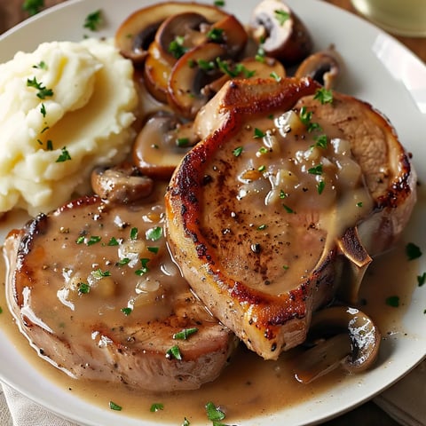 Délicieuses côtes de porc maison