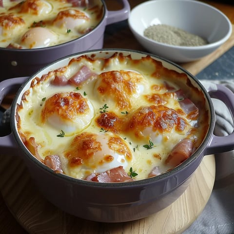 Œufs durs & béchamel gourmande