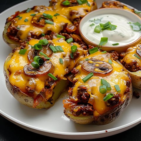 Pommes Farcies Avec Viande