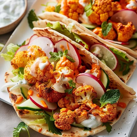 Chou-fleur Buffalo croustillant