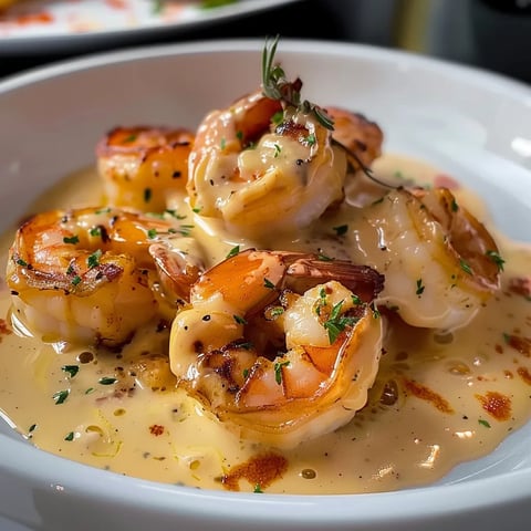 Gambas et Saint-Jacques gourmandes