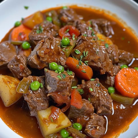 Plat de Bœuf Mechado français