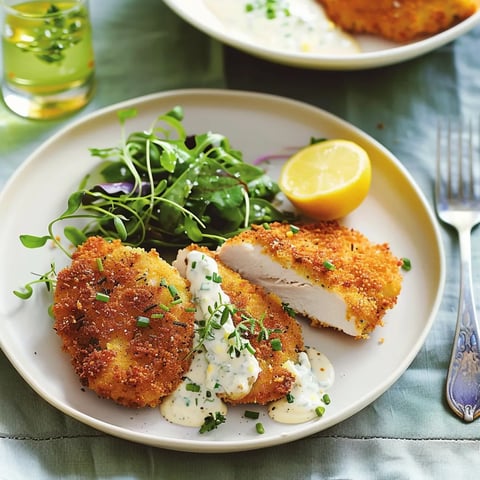 Poulet croustillant doré