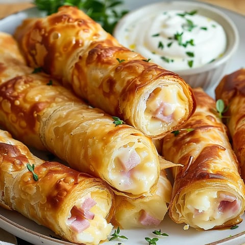 Croustillants jambon pommes