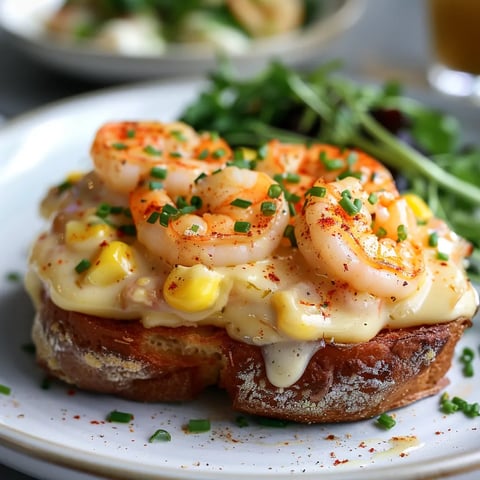 Muffins gourmands crevettes gratinées