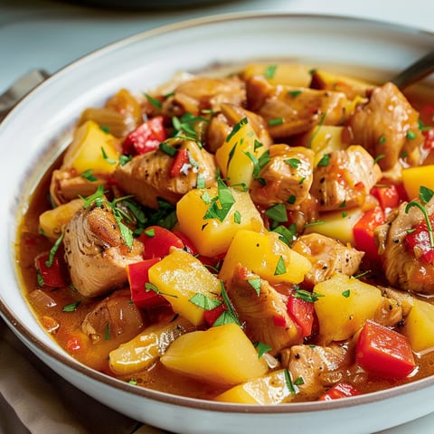 Dindon mijoté gourmand