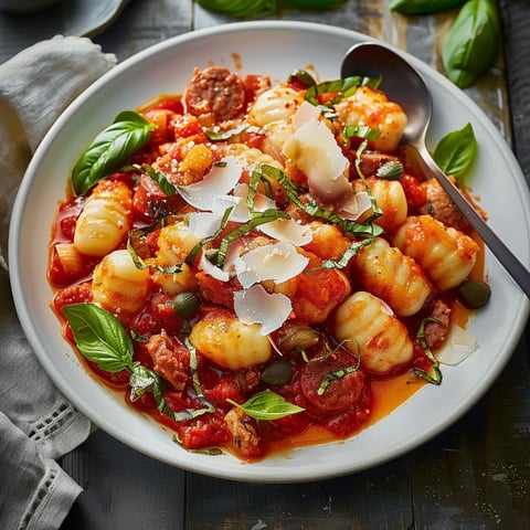 Gnocchis tomate au fenouil