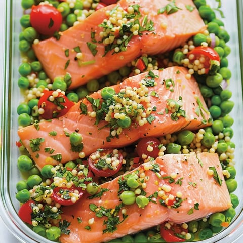 Saumon frais et taboulé léger
