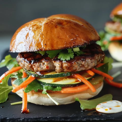 Burger gourmand bánh mì