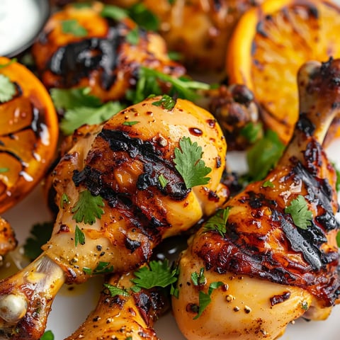 Pilons aux saveurs orange bière