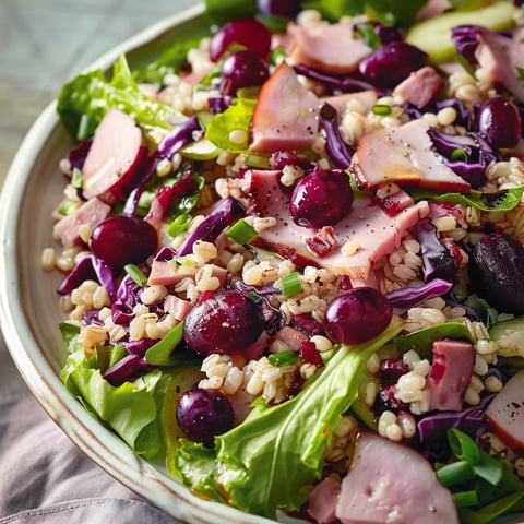 Orge et chou en salade