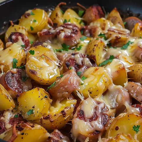 Pommes rôties au fromage