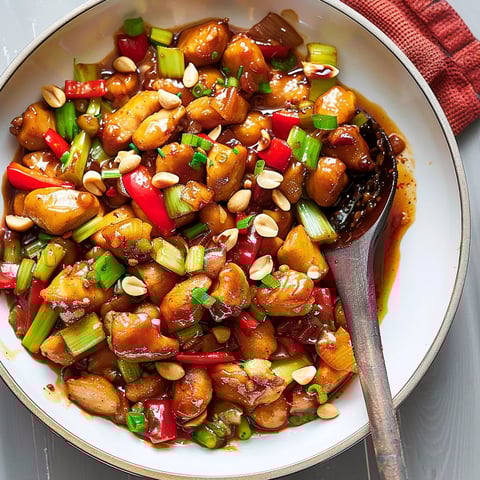 Kung Pao épicé aux saveurs douces