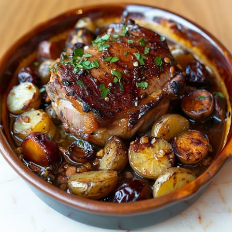 Porc et dattes mijotés